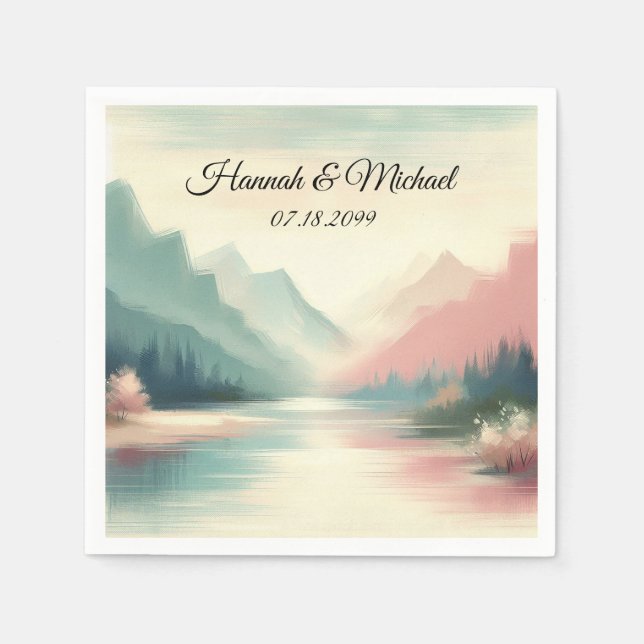 Guardanapo De Papel Sussurros de um solstício de inverno (Frente)