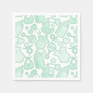 Guardanapo De Papel Sweet Sprinkles Ombre Green