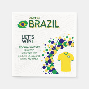 Guardanapo De Papel Taça Mundial da FIFA Brasil VAMOS!