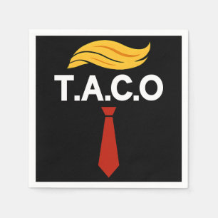 Guardanapo De Papel Taco Trump Sempre Fala Frangos