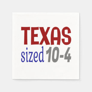 Guardanapo De Papel Tamanho Texas 10-4 LetterKenny