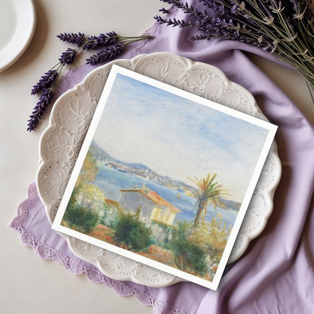 Guardanapo De Papel Tamaris, França por Auguste Renoir (Criador carregado)