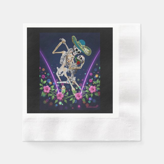 Guardanapo De Papel Tango Forever: Dia De Los Muertos (Frente)