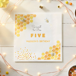 Guardanapo De Papel Tão doce de ser aniversário de criança