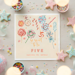 Guardanapo De Papel Tão doce ser aniversário de criança