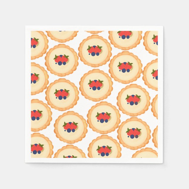 Guardanapo De Papel Tart fruta (Frente)