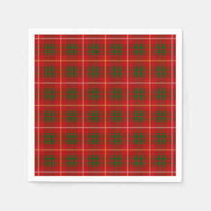Guardanapo De Papel Tartan de Bruce do clã