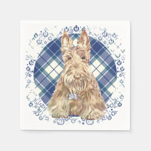 Guardanapo De Papel Tartan Wheaten Scottie