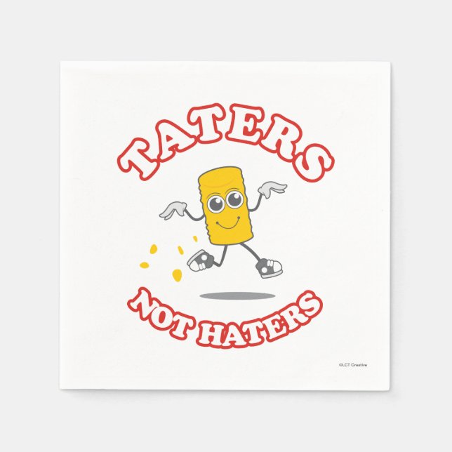 Guardanapo De Papel Taternizadores não Hater (Frente)