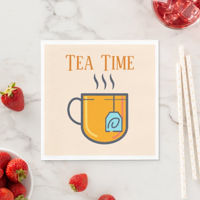 Guardanapo De Papel Tea Time Paper Napkin (Insitu)