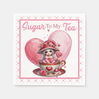 Guardanapo De Papel Teacup Cuties