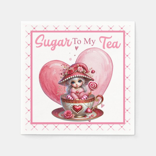 Guardanapo De Papel Teacup Cuties (Frente)