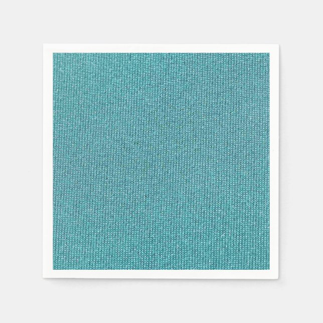 Guardanapo De Papel Teal Chenille (Frente)