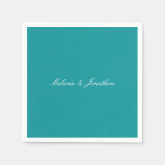 Guardanapo De Papel Teal Green