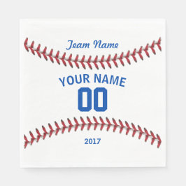 Guardanapo De Papel Team Baseball Sport