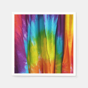 Guardanapo De Papel Tecido Tie-Dye