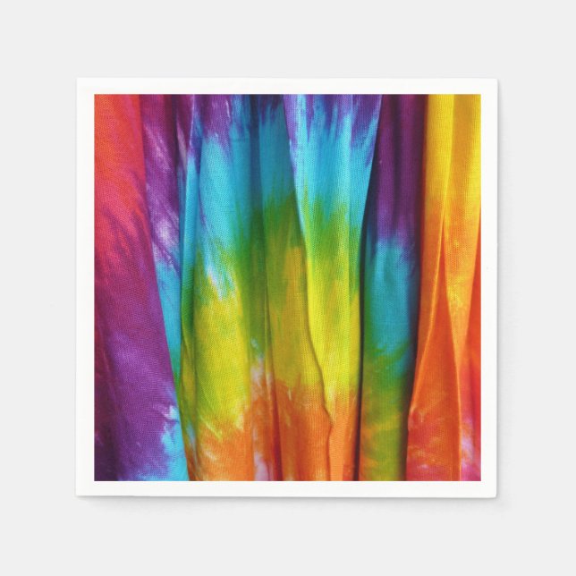 Guardanapo De Papel Tecido Tie-Dye (Frente)