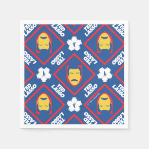 Guardanapo De Papel Ted Lasso Pattern
