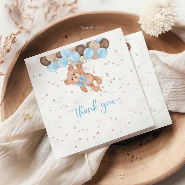 Guardanapo De Papel Teddy Bear Chá de fraldas mal podemos esperar (Teddy Bear Baby Shower Napkins, We Can Barely Wait Napkins, Baby Shower Tableware, Bear Themed Napki)
