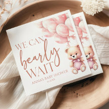 Teddy Bear Pink Podemos Ampliar Chá de fraldas De 