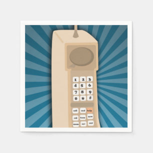 Guardanapo De Papel Telemóvel engraçado do tijolo