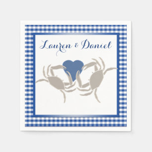 Guardanapo De Papel Tema da festa do caranguejo