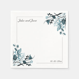 Guardanapo De Papel Tema da flor oriental
