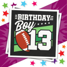 Tema de 13 de aniversário de 13 anos do partido de