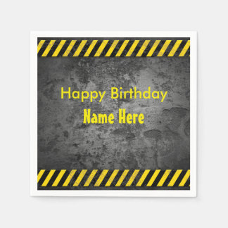 Guardanapo De Papel Tema de construção