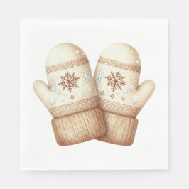 GUARDANAPO DE PAPEL TEMA DE NATAL FERIADO TAN BOHO