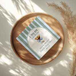 Guardanapo De Papel Tema Do Café Espresso Martini Chá de fraldas Azul