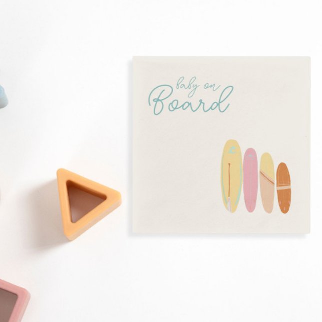 Guardanapo De Papel Tema do Oceano Chá de fraldas do Bebê (Criador carregado)