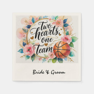 Guardanapo De Papel Temas de casamento de basquete