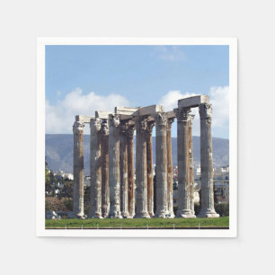 Guardanapo De Papel Templo de Zeus Olímpico