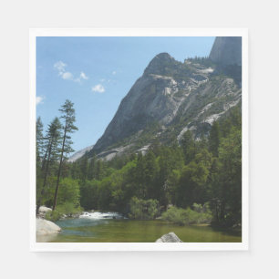 Guardanapo De Papel Tenaya Creek no Parque Nacional de Yosemite