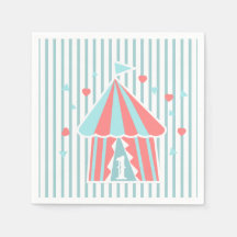 Tenda de Circo Fofa Aniversário de Um Ano