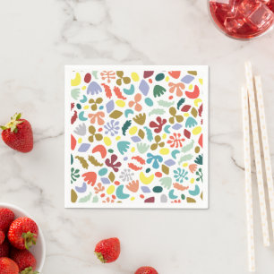Guardanapo De Papel Tendy Na moda Colorful Organic Patterful