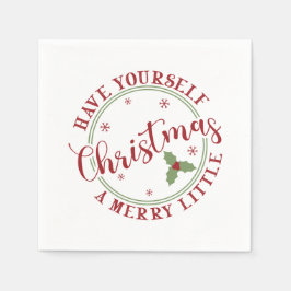 Guardanapo De Papel Tenha um Natal Feliz