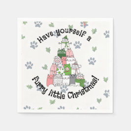 Guardanapo De Papel Tenha um Natal fofo