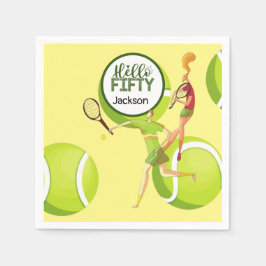 Guardanapo De Papel Tênis 50º Aniversário de Aniversário