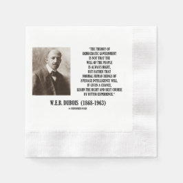 Guardanapo De Papel Teoria de Governo Democrático de W.E.B. Dubois