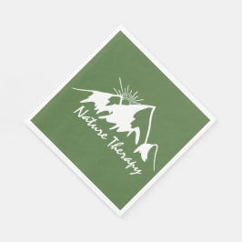 Guardanapo De Papel Terapia da natureza