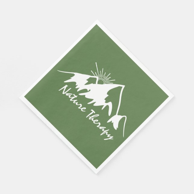 Guardanapo De Papel Terapia da natureza (Quina)