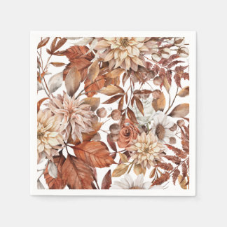 Guardanapo De Papel Terracotta Autumn Paper Napkin