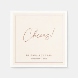 Guardanapo De Papel Terracotta Wedkins Moderno Minimalista