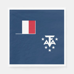 Guardanapo De Papel Terras Austrais e Antárticas Francesas