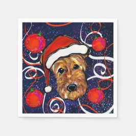 GUARDANAPO DE PAPEL TERRIER AIREDALE       