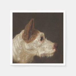 Guardanapo De Papel Terrier Dog Head (por James Ward)