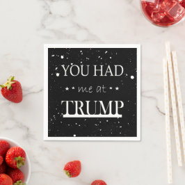 Guardanapo De Papel Teve-me em Trump