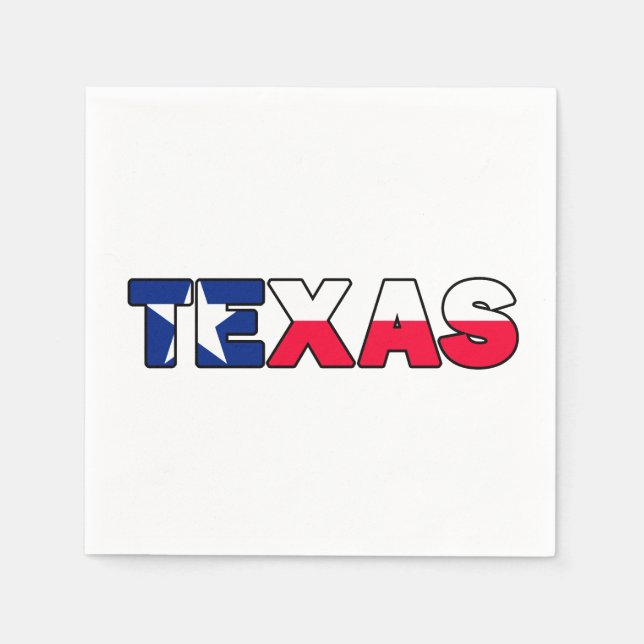 Guardanapo De Papel Texas (Frente)